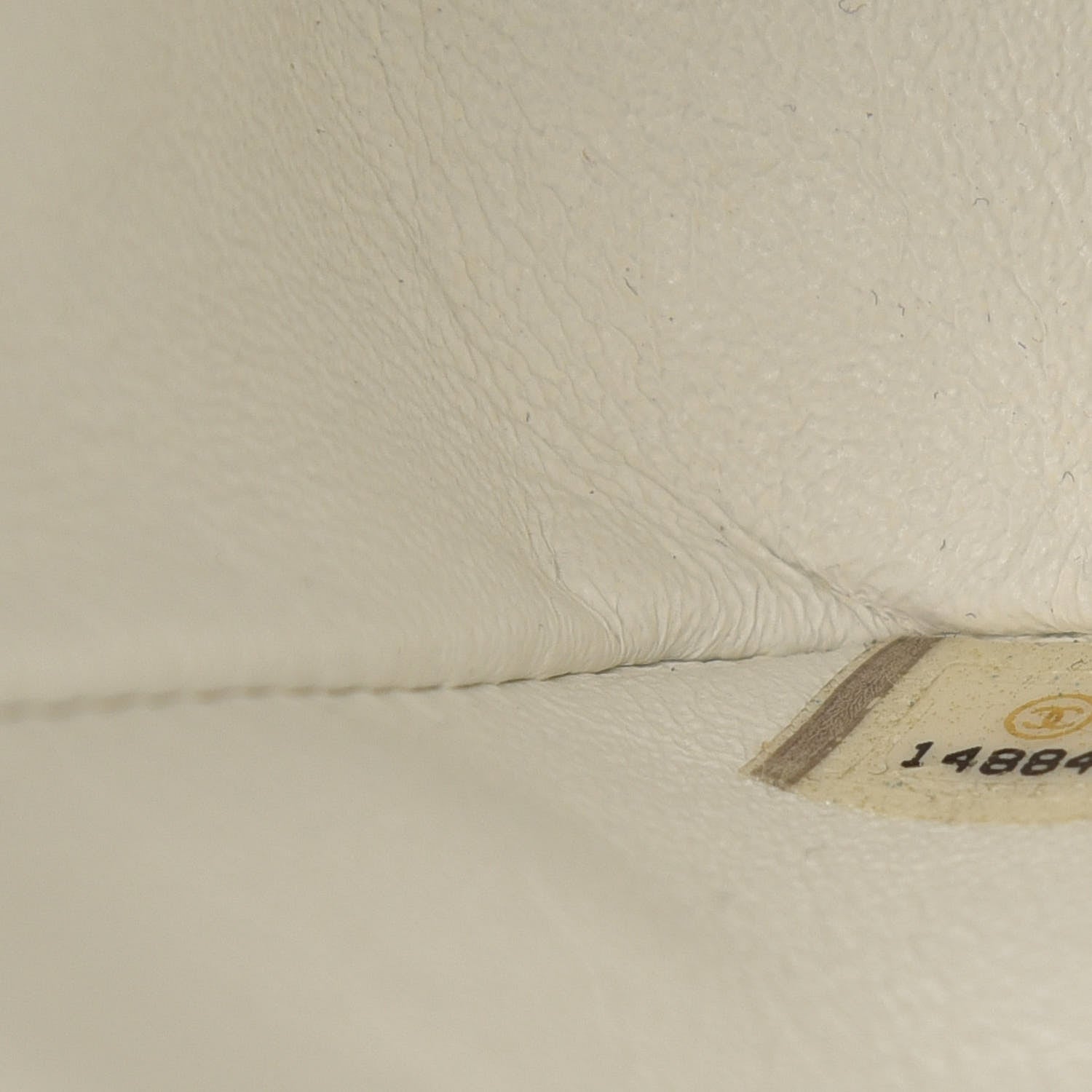 Chanel Caviar Quilted Jumbo Double Flap White 7 of 9