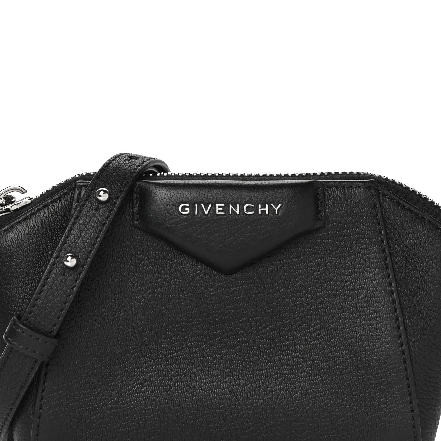 Sugar Goatskin Nano Antigona Black