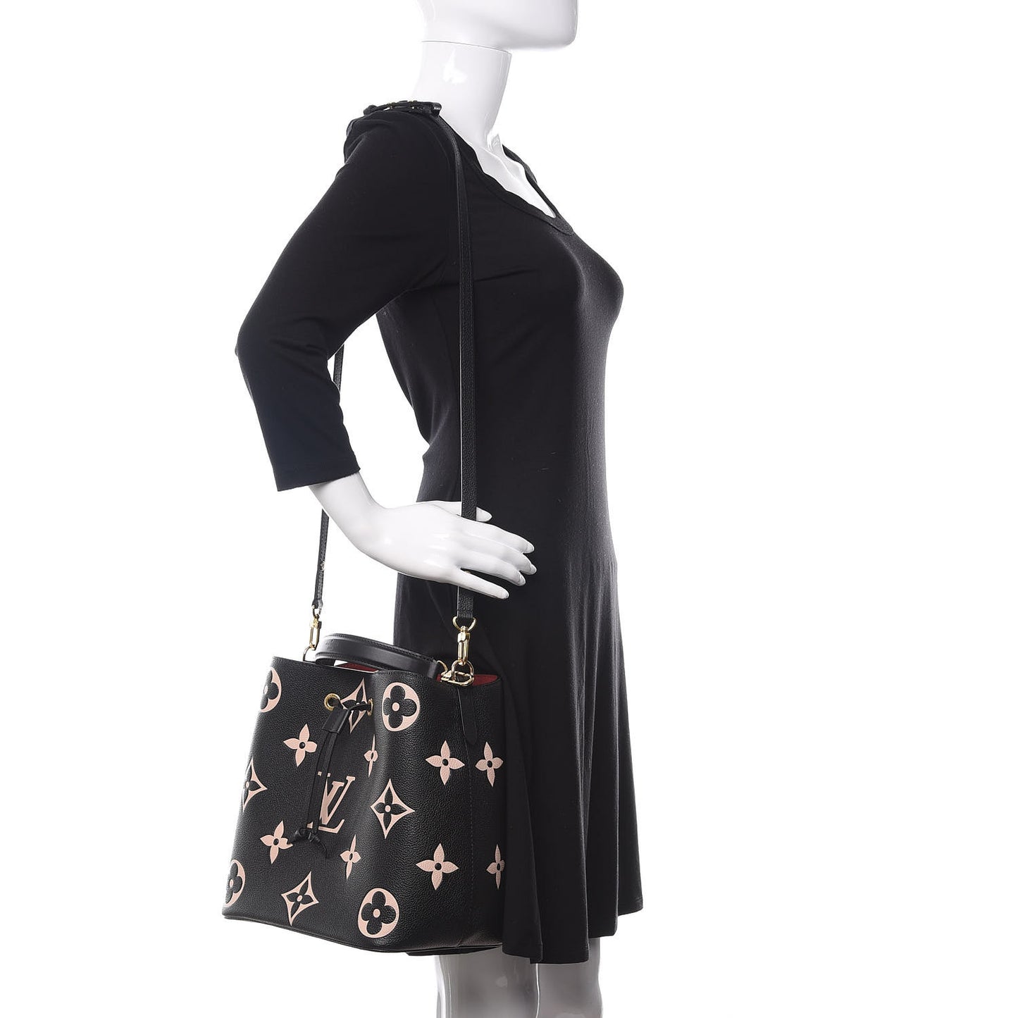 Empreinte Monogram Giant Neonoe MM Black Beige