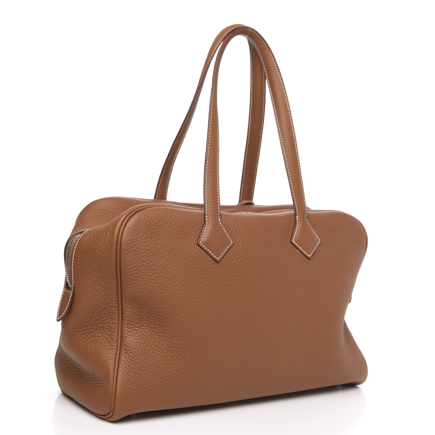 Hermes Taurillon Clemence Victoria II 35 Gold 3 of 10