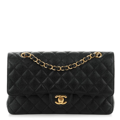 Chanel Caviar Quilted Medium Double Flap Black 1 of 7