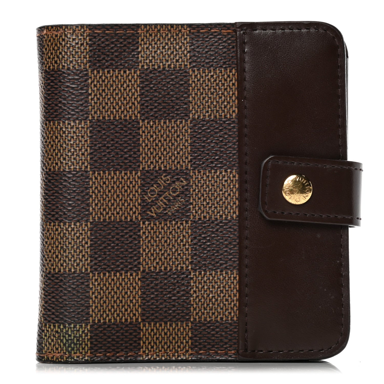 Louis Vuitton Damier Ebene Zippe Zipped Compact Wallet 1 of 9