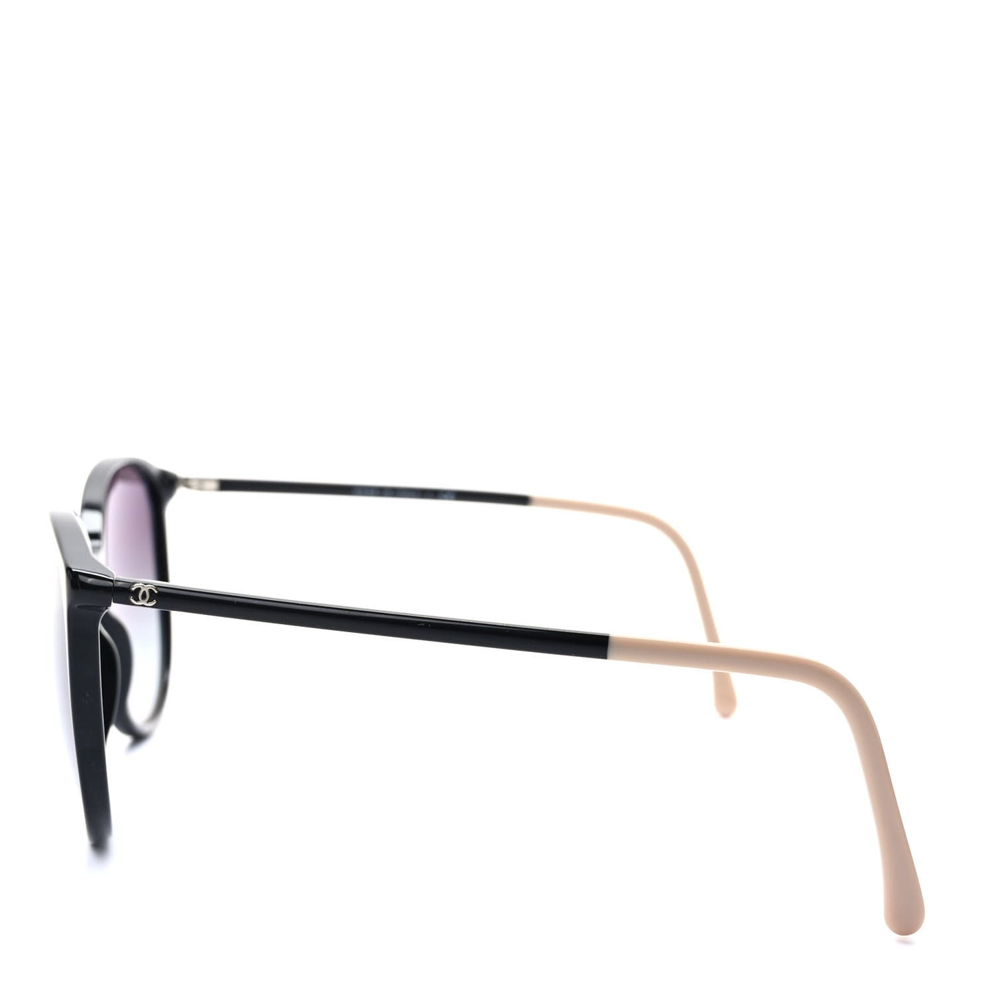 Acetate Round Sunglasses 5278 Black