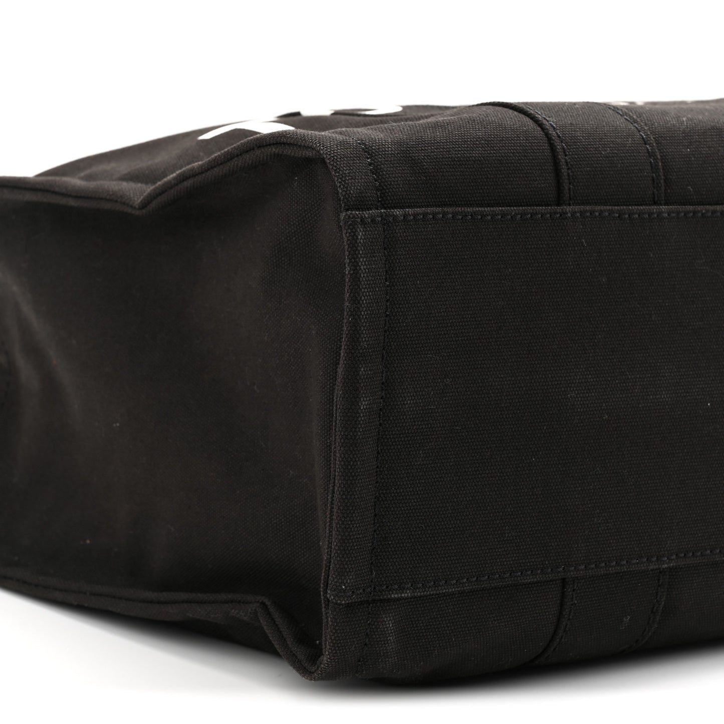 Cotton Canvas Large The Tote Bag Black