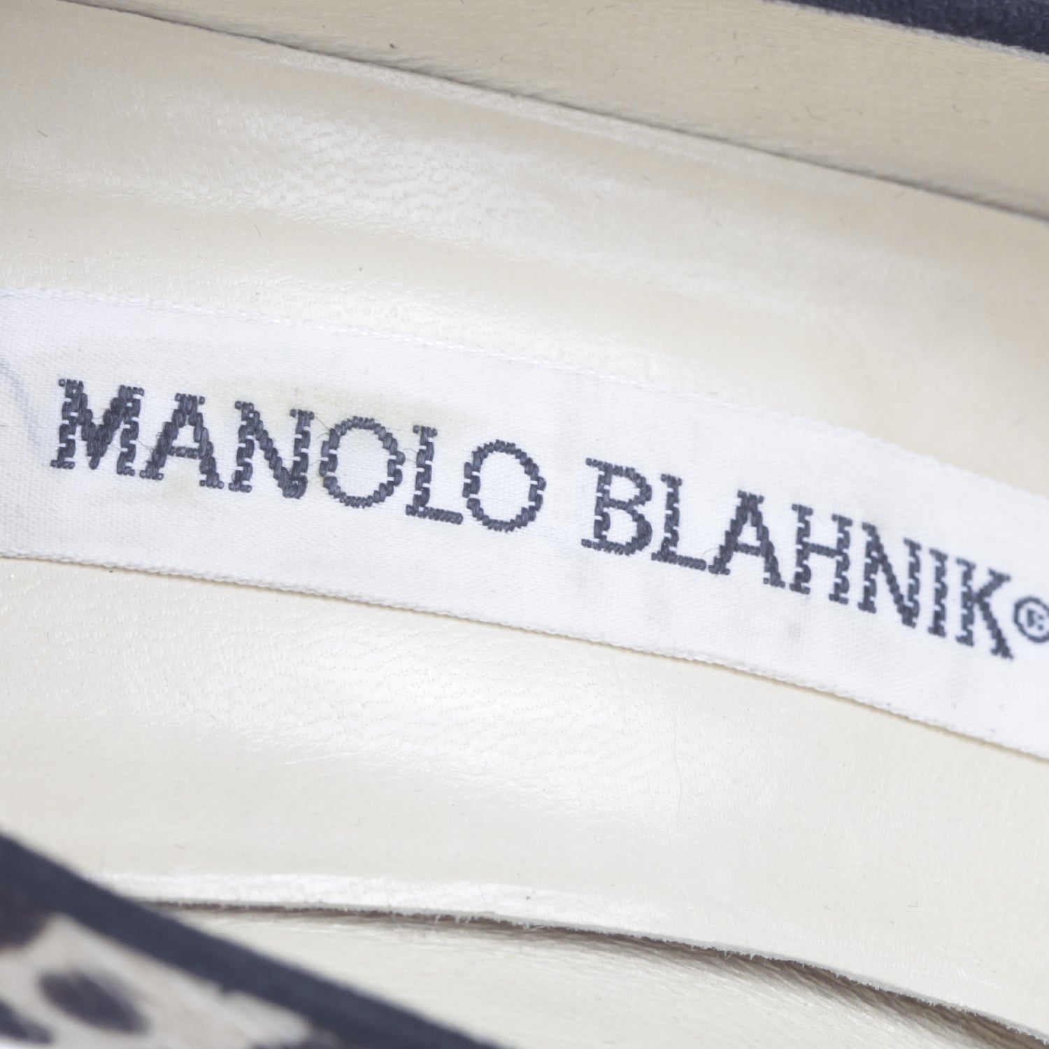 FASHIONPHILE MANOLOBLAHNIKAnimalPrintPonyHairHeels36 5 of 7