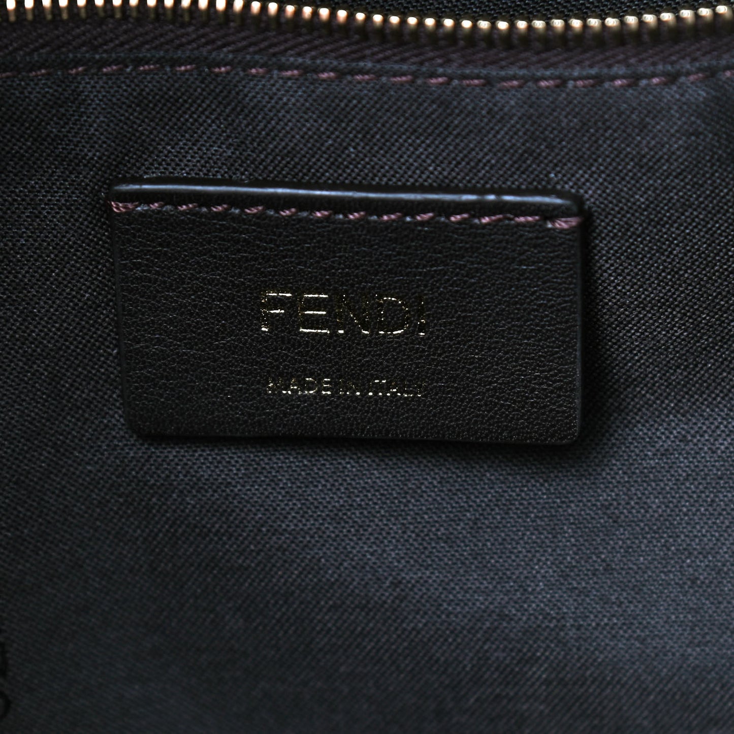 Nappa FF 1974 Embossed Mini Backpack Rosa Quarzo