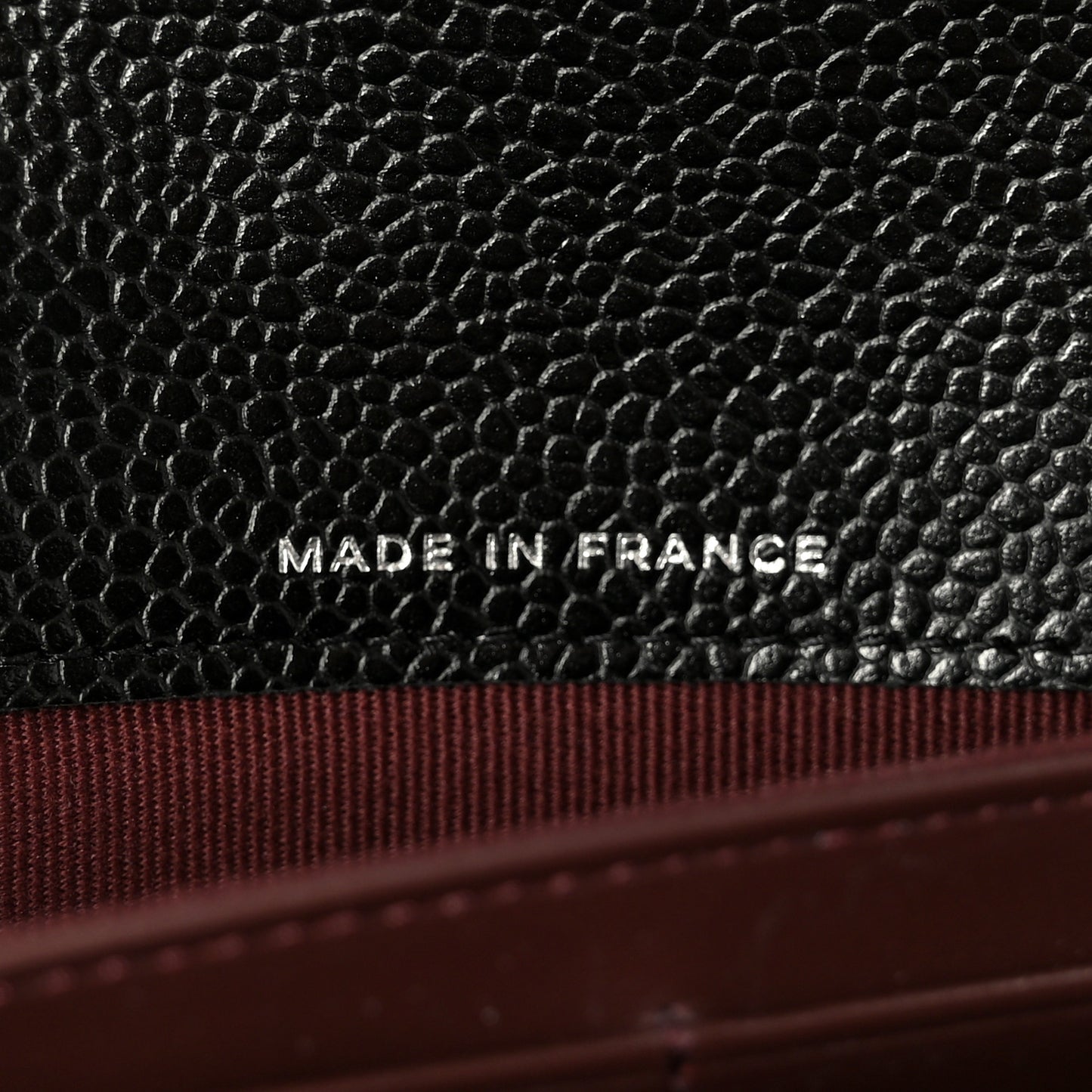 Caviar Quilted Large Gusset Flap Wallet Black