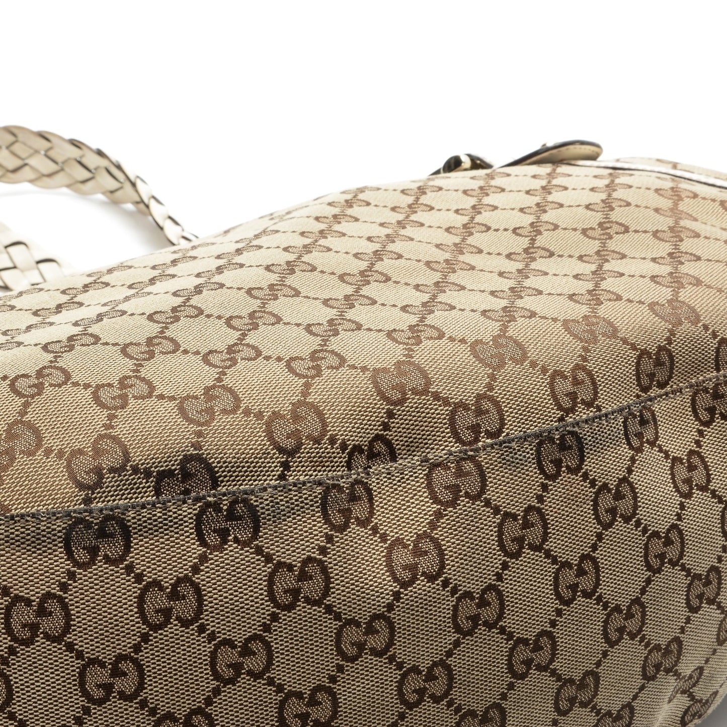 Monogram Medium Pelham Shoulder Bag Off White