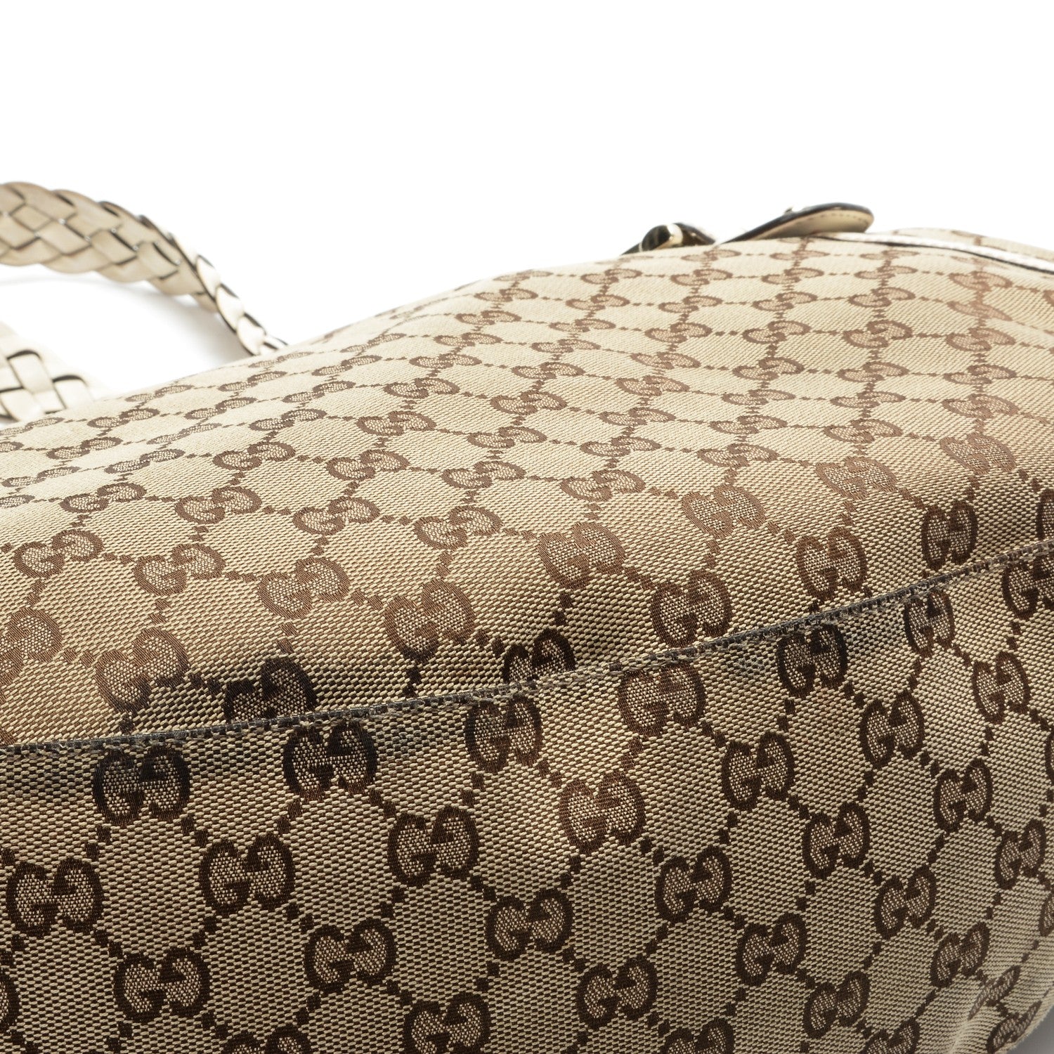 Gucci Monogram Medium Pelham Shoulder Bag Off White 12 of 13