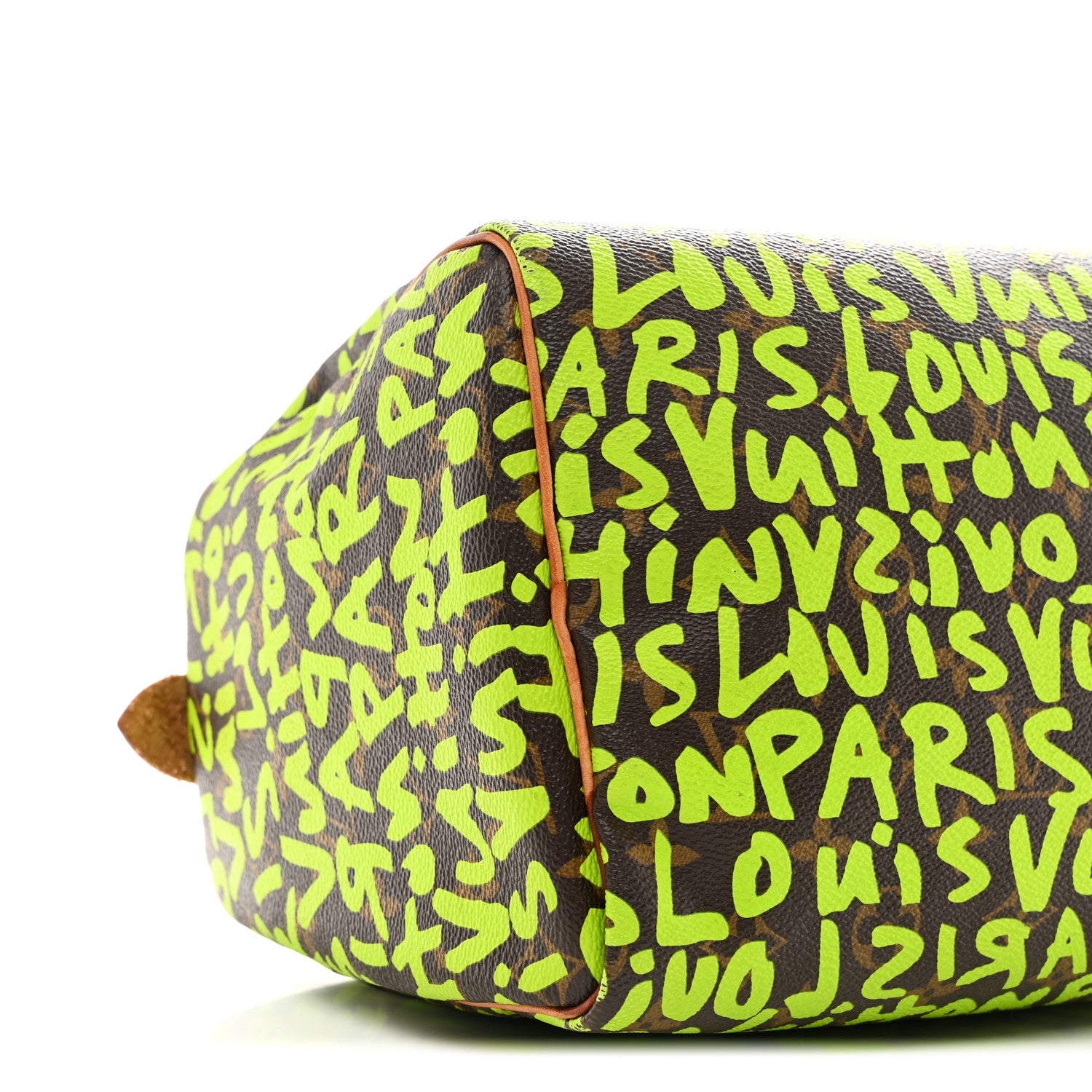 Louis Vuitton Monogram Graffiti Speedy 30 Green 9 of 11