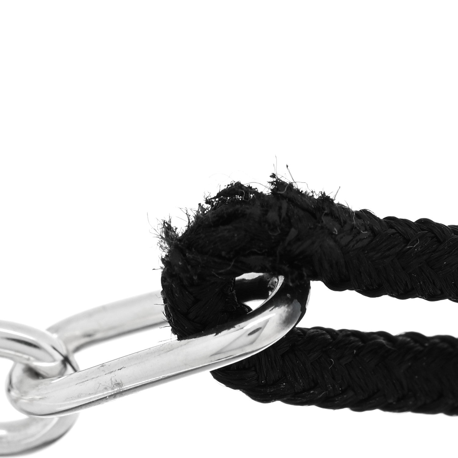 Louis Vuitton X UNICEF Sterling Silver Lockit Bracelet Black 3 of 4