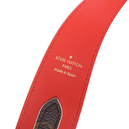 Louis Vuitton Monogram Bandouliere Shoulder Strap Red 3 of 3
