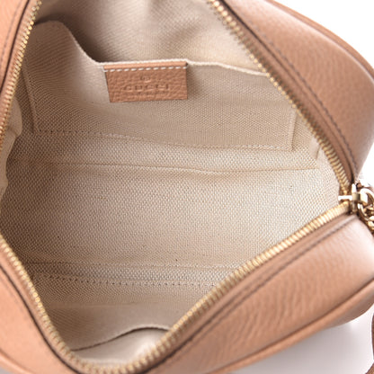 Gucci Pebbled Calfskin Small Soho Disco Bag Camelia 5 of 11