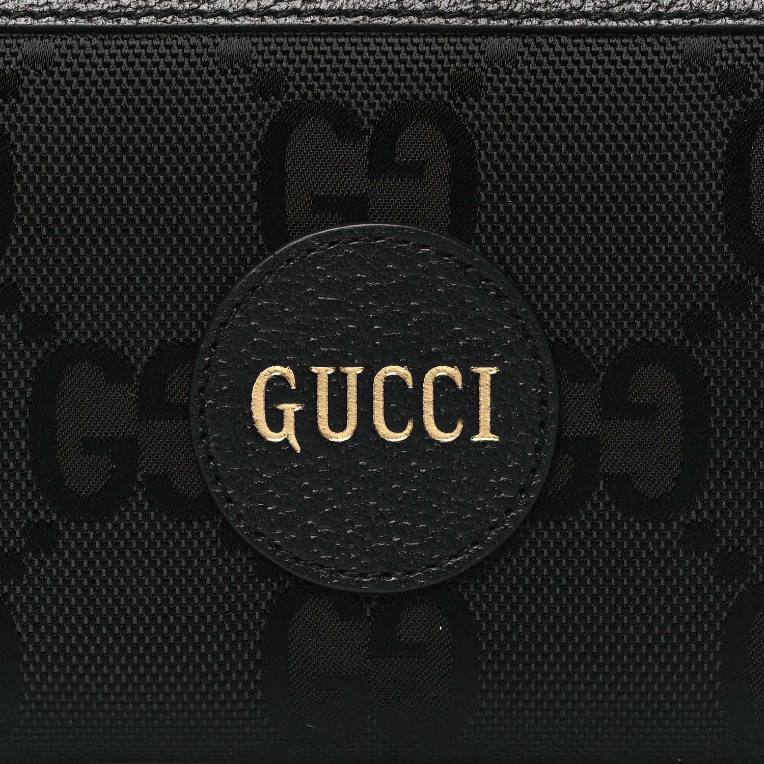 Gucci Econyl Nylon Monogram Off The Grid Zip Around Wallet Black 8 of 8