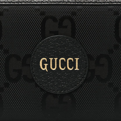 Gucci Econyl Nylon Monogram Off The Grid Zip Around Wallet Black 8 of 8