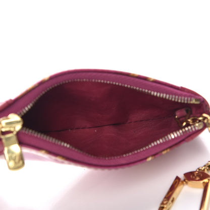 Louis Vuitton Monogram Charms Key Pouch Fuchsia 5 of 7