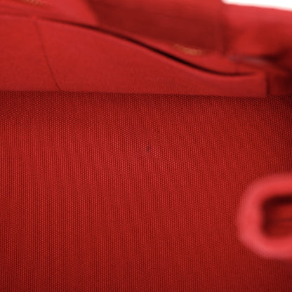 Prada Canapa Small Logo Tote Rosso 12 of 16