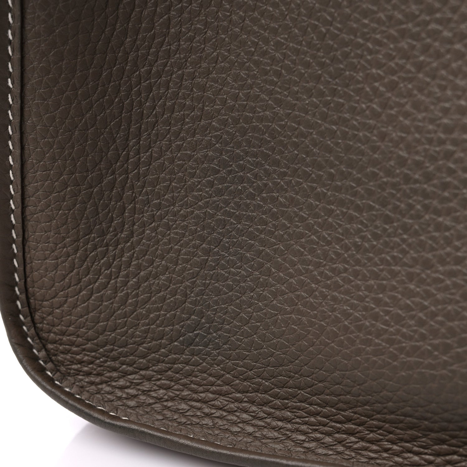 Hermes Taurillon Clemence Amazone Evelyne TPM Etoupe Bleu Indigo 10 of 10