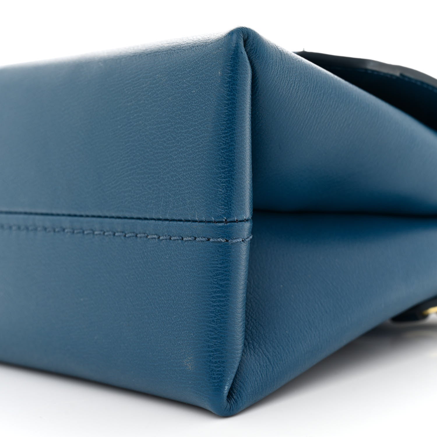 3.1 Phillip Lim Smooth Calfskin Mini Alix Top Handle Satchel Lapis 9 of 13