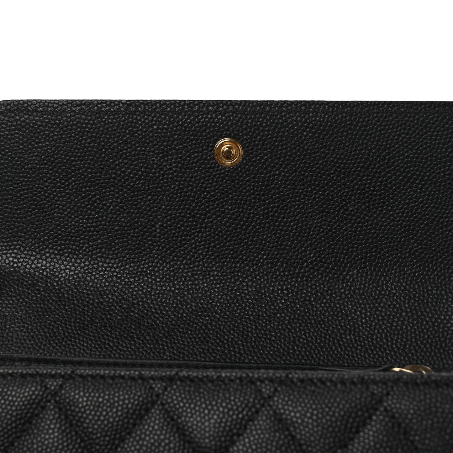 Caviar Quilted Medium Boy Flap Wallet Black