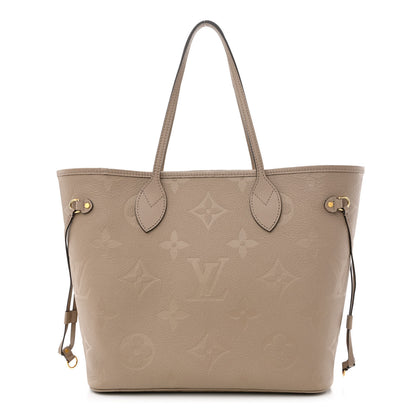 Louis Vuitton Empreinte Monogram Giant Neverfull MM Tourterelle 1 of 12