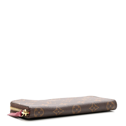 Louis Vuitton Monogram Clemence Wallet Fuchsia 4 of 11