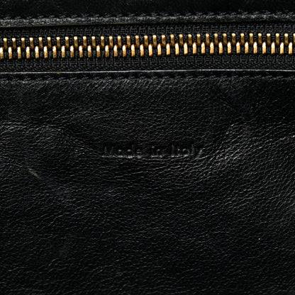 Celine Smooth Calfskin Mini Bi-Color Luggage Forest Black 5 of 29