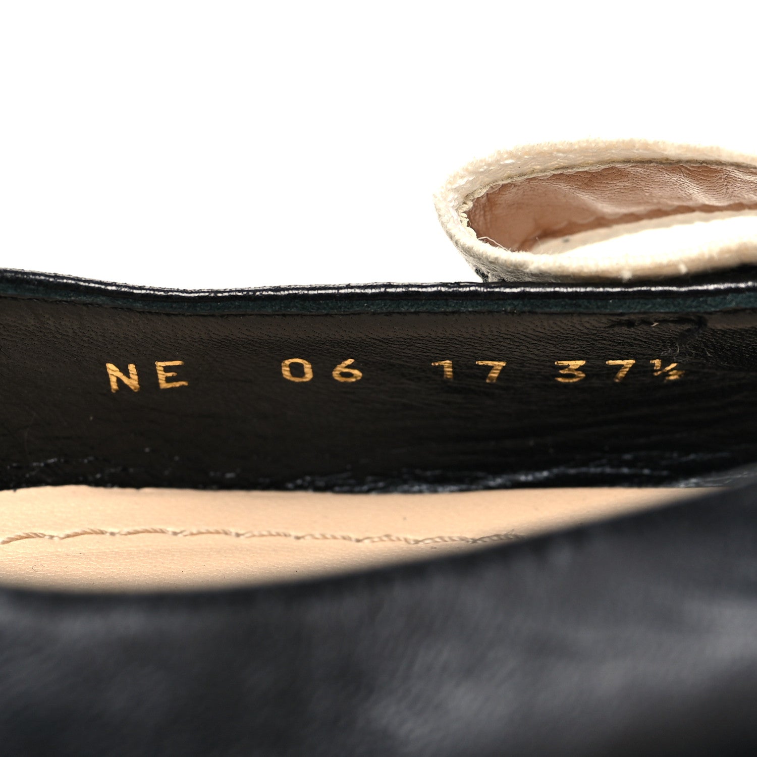 Christian Dior Lambskin Ribbon J'Adior Slingback Ballet Flats 37.5 Black 6 of 8