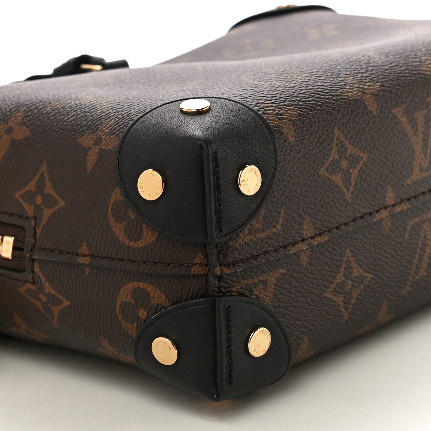 Monogram Petite Malle Souple Black