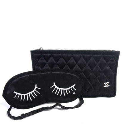 Chanel Silk Eyelid Sleeping Mask Black 1 of 10