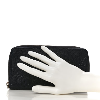 Louis Vuitton Empreinte Secret Long Wallet Black 2 of 12
