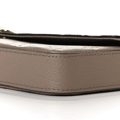 Louis Vuitton Empreinte Pochette Felicie Chain Wallet Tourterelle 9 of 13