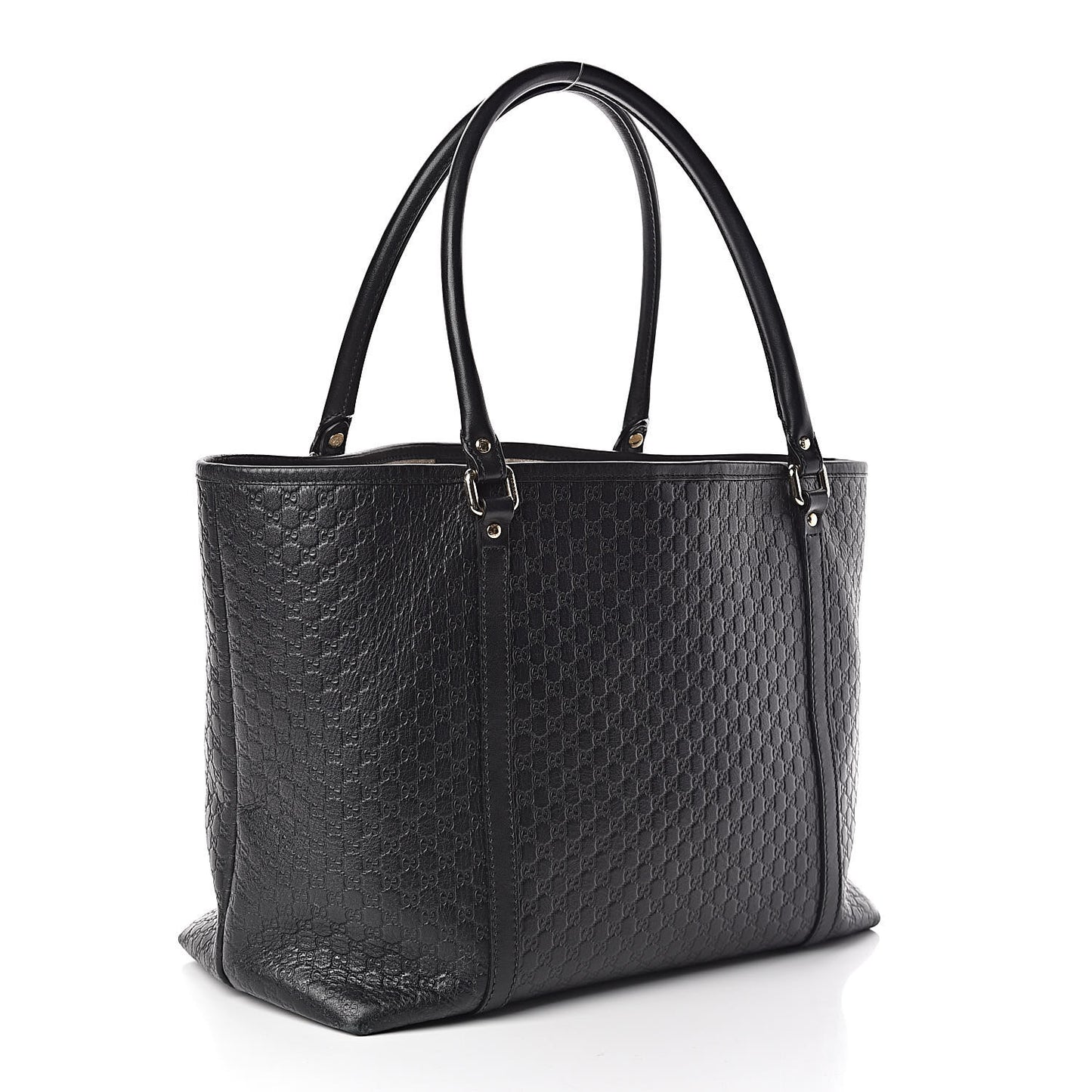 Microguccissima Medium Joy Tote Black