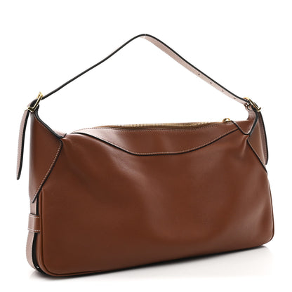 Celine Supple Calfskin Medium Romy Shoulder Bag Tan 3 of 10