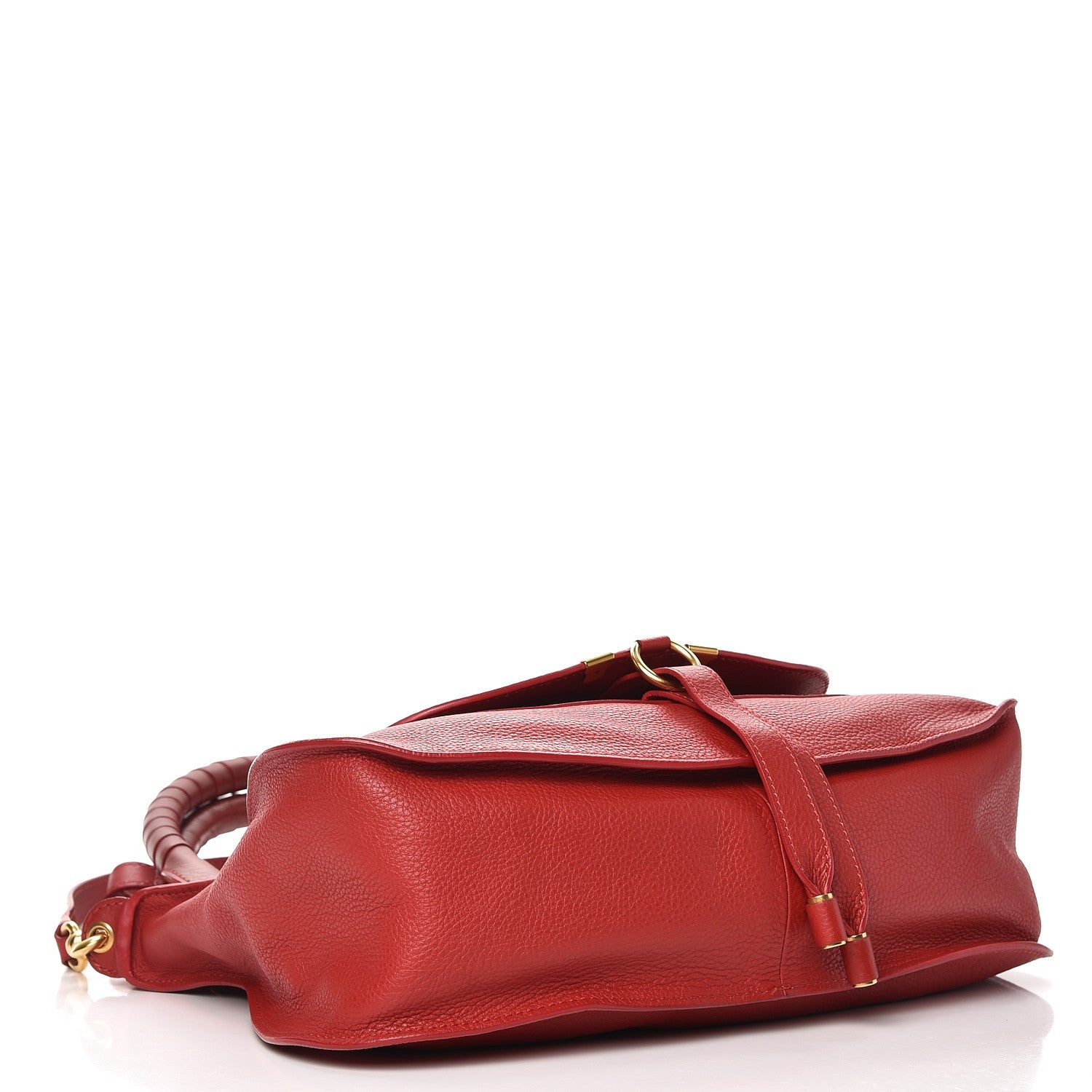 Chloe Calfskin Medium Marcie Satchel Red 5 of 9