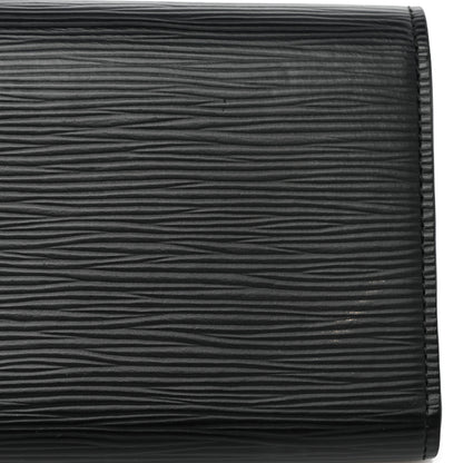 Louis Vuitton Epi Louise Wallet Black 11 of 13