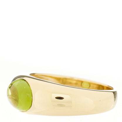 Tiffany 18K Yellow Gold Peridot Ring 59 8.75 3 of 5