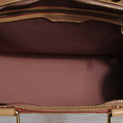 Louis Vuitton Vernis Brea GM Rose Velours 7 of 9