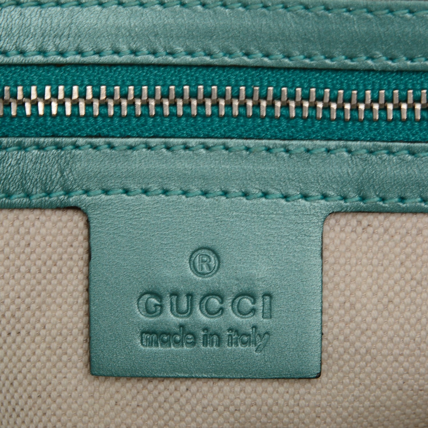 Gucci Monogram Medium Twins Shoulder Bag Turquoise 6 of 6
