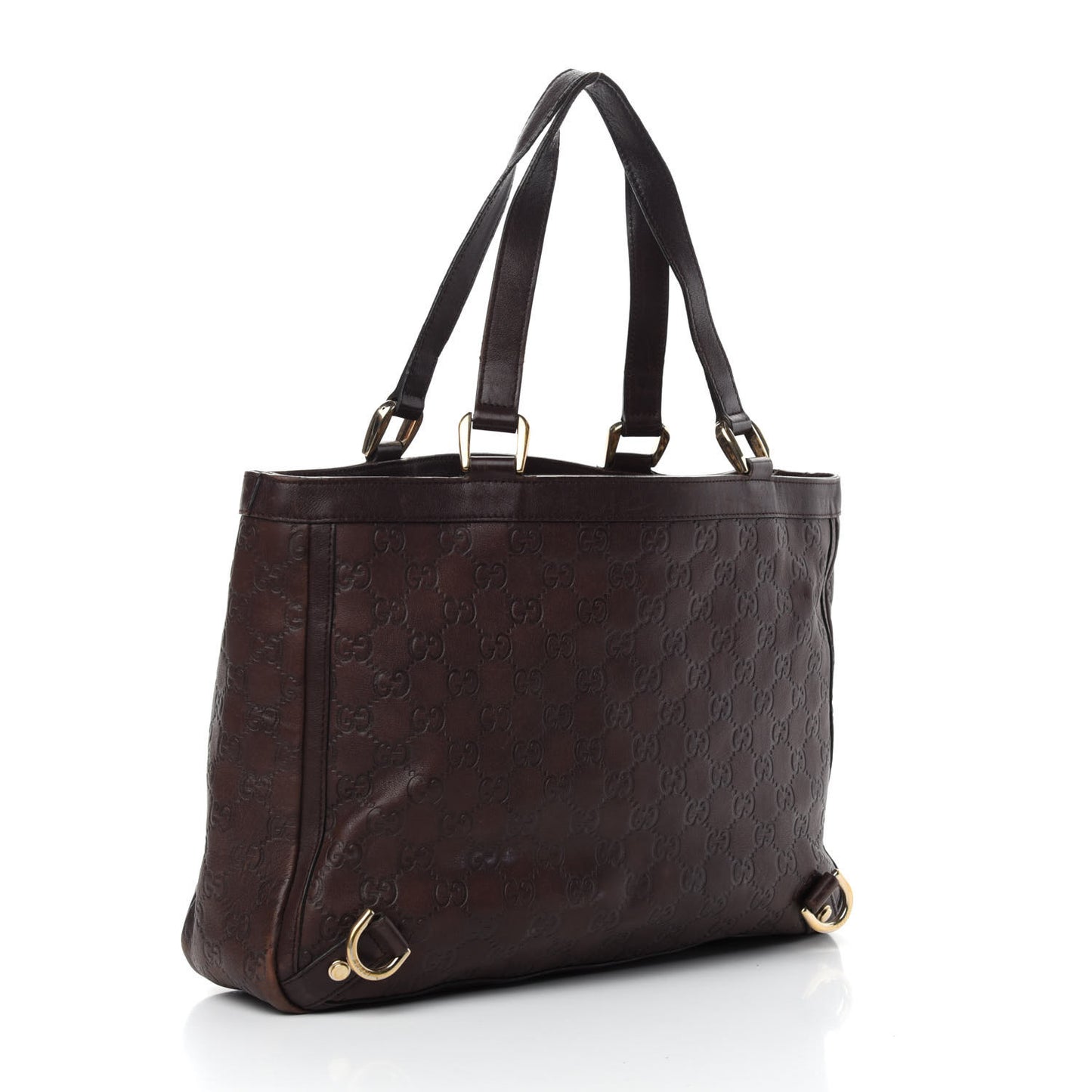 Guccissima Medium Abbey Tote Brown
