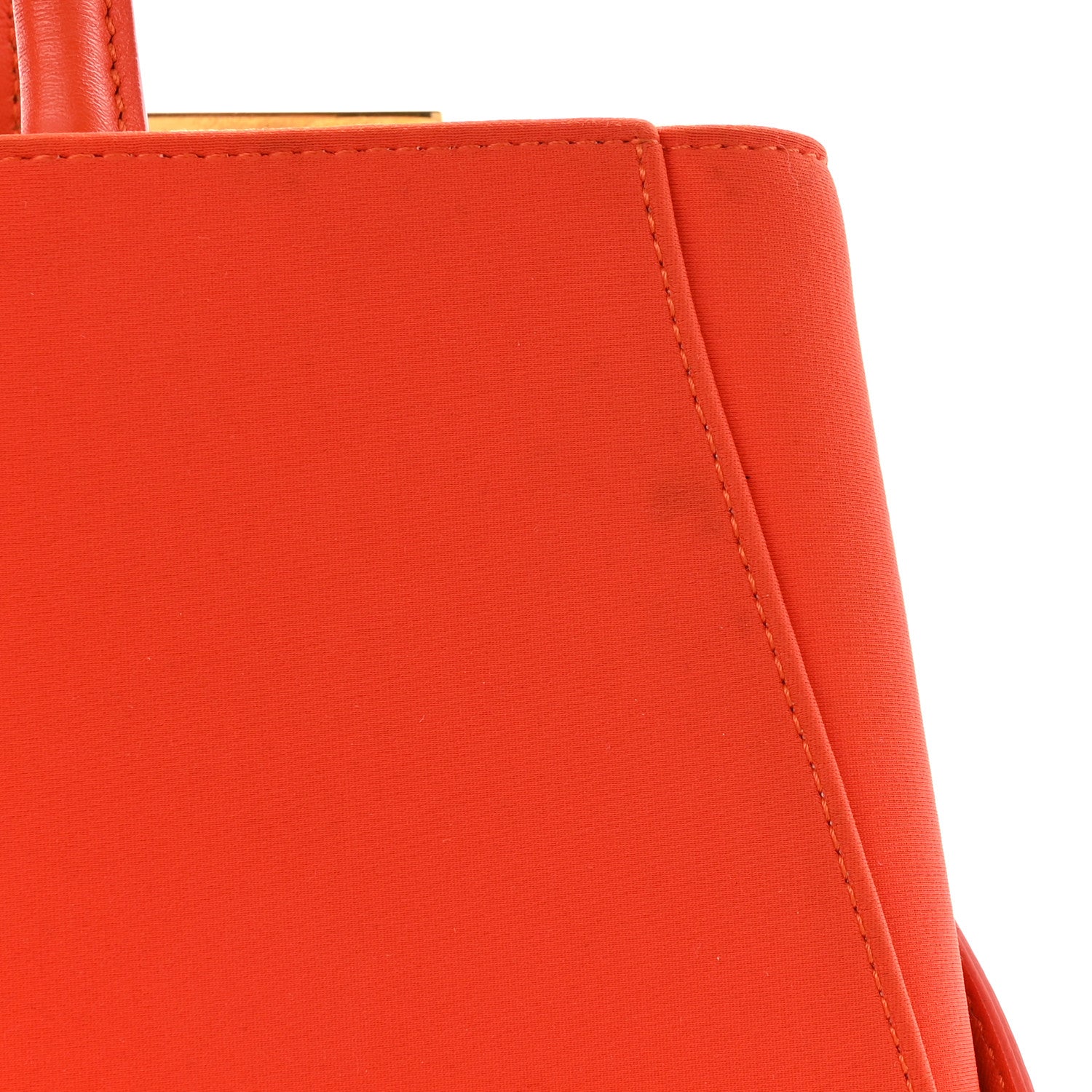 Fendi Vitello Elite Lycra Regular 2Jours Tote Tulipano 13 of 13