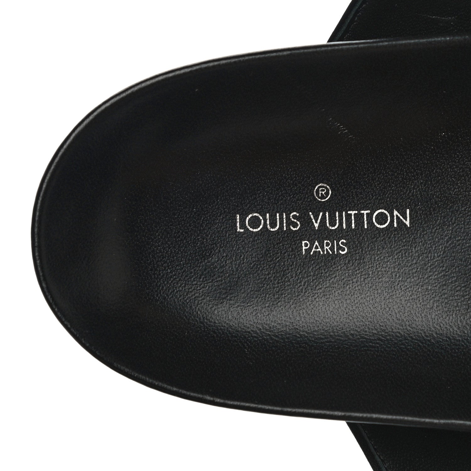 Louis Vuitton Monogram Bom Dia Mule Sandals 38 Black 7 of 8