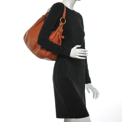 Prada Vitello Daino Hobo Papaya 2 of 7