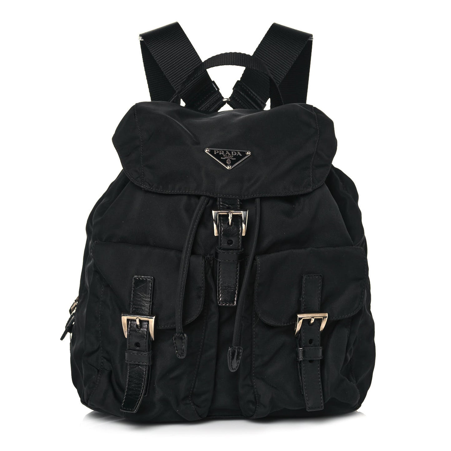 Tessuto Nylon Vela Small Backpack Black