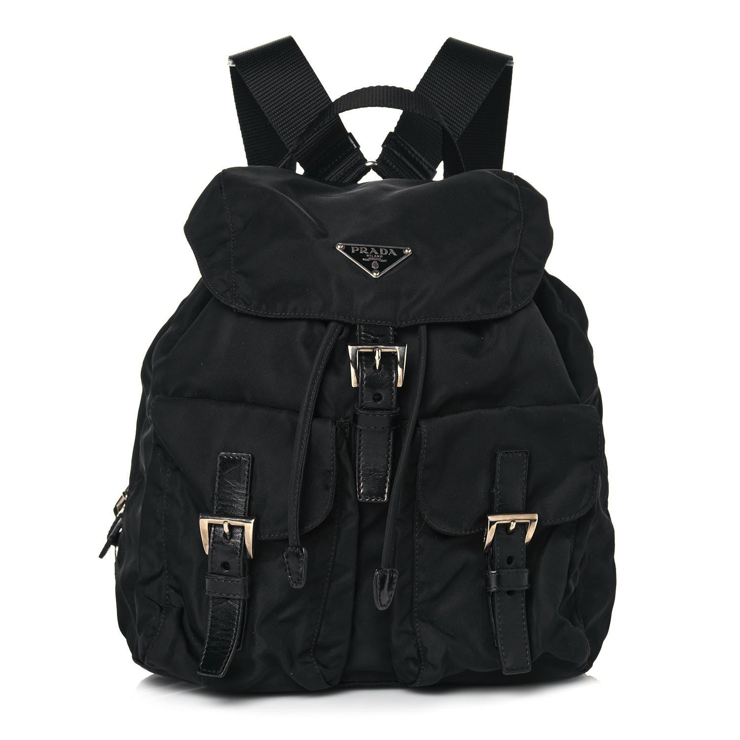 Prada Tessuto Nylon Vela Small Backpack Black 1 of 14