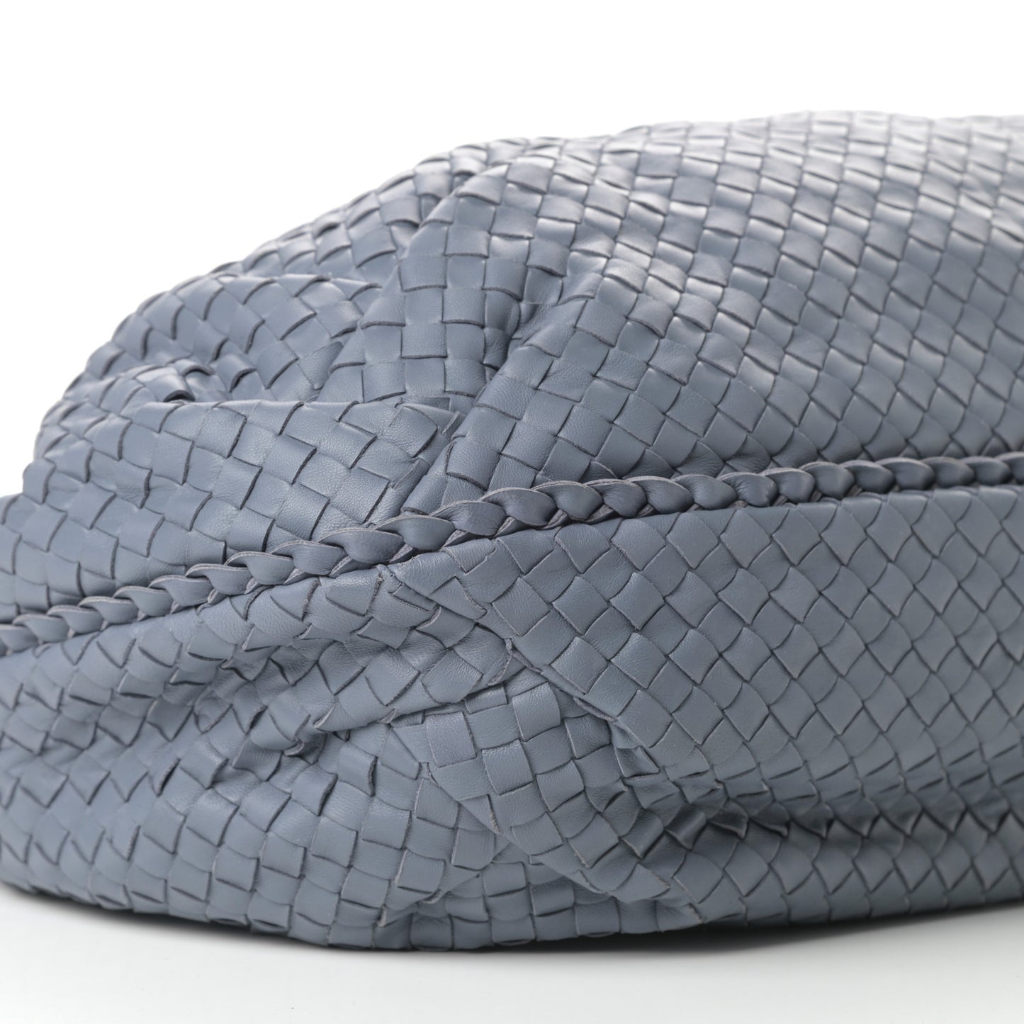 Nappa Intrecciato Belly Veneta Hobo Krim