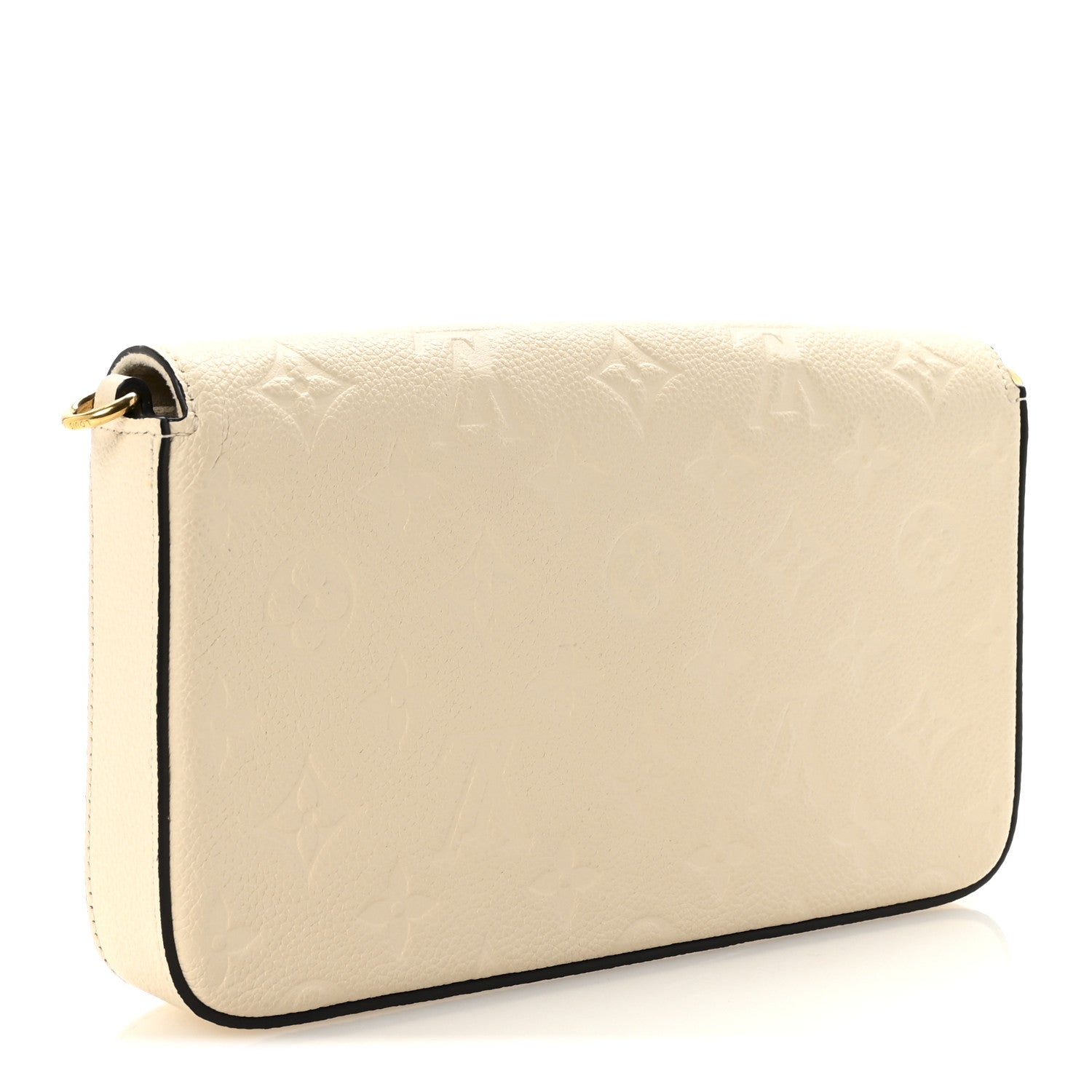 Louis Vuitton Empreinte Pochette Felicie Chain Wallet Cream 3 of 6