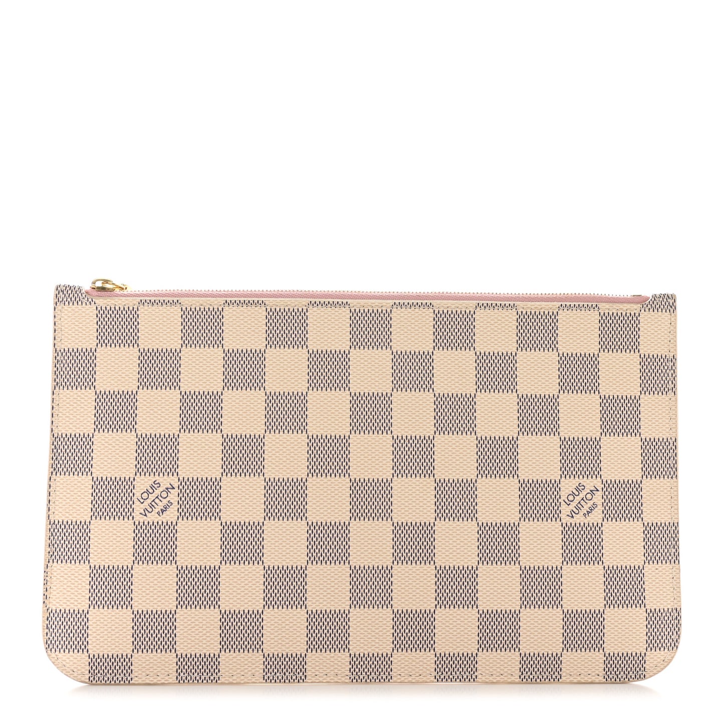 Damier Azur Neverfull MM GM Pochette Rose Ballerine