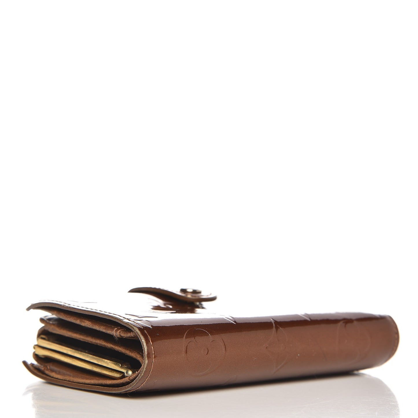 Vernis French Purse Wallet Bronze