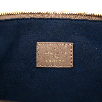 Louis Vuitton Lambskin Embossed Monogram Coussin MM Taupe 7 of 11